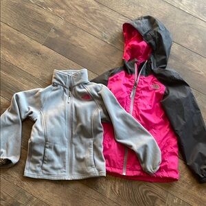 The North Face Kids' Jacket Set - Pink and Gray